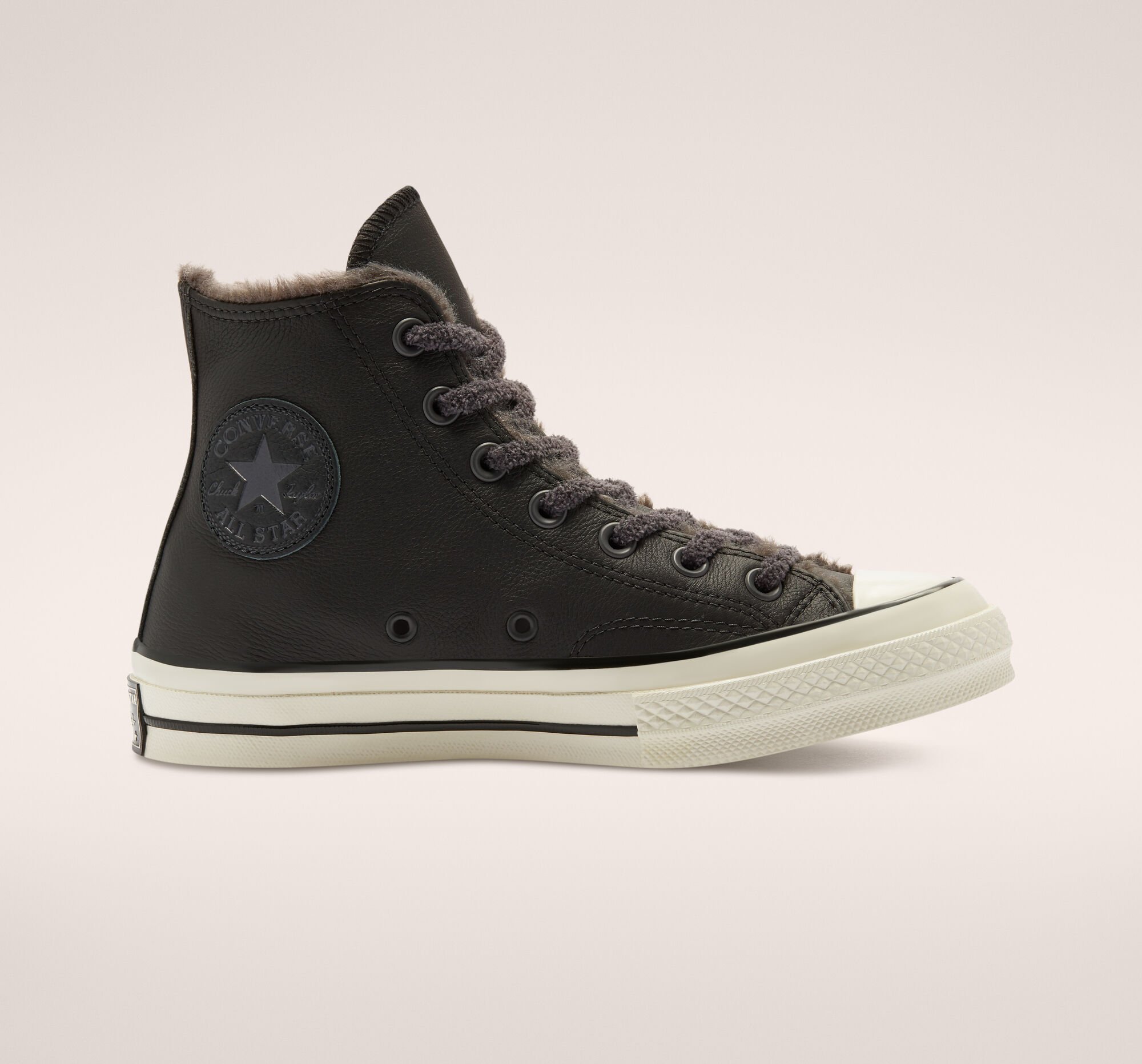 fur converse high tops