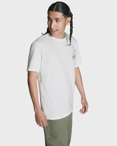 Wizard T-Shirt White, Full Body View