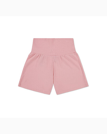 Converse Fold Down Ribbed Short Ok Bloomer Pink, Back View