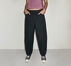 Barrel Leg Canvas Joggers Converse Black
