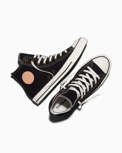 Chuck Taylor All Star Workwear-Inspired Twill Black/Vachetta Beige