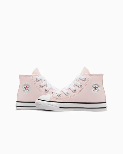 Chuck Taylor All Star Embroidered Mushroom Blush Hush Pink /Firestormed/White, Detail Angle View