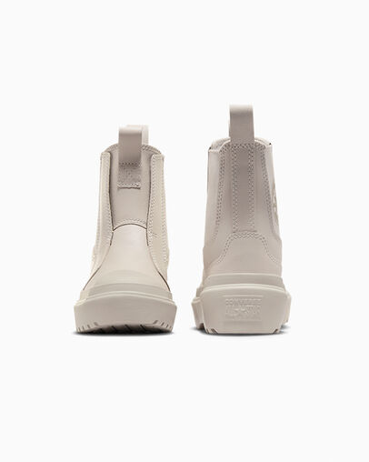 Chuck Taylor All Star Lugged Chelsea Boot Papyrus/Papyrus/Papyrus, Heel View