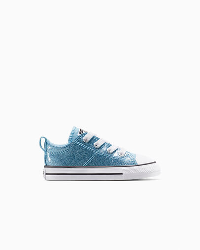 Chuck Taylor All Star Madison Easy-On Glitter Blue It/White/Black, Outer Side View