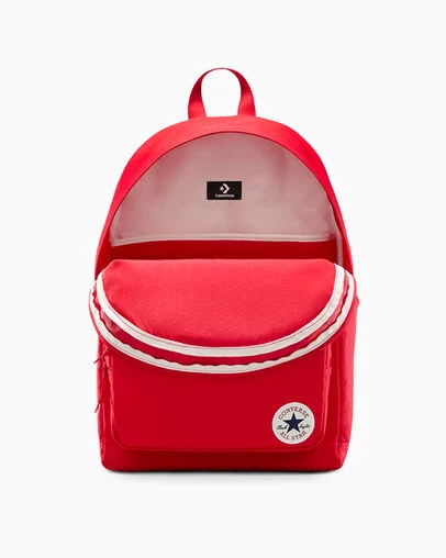 GO 2 Backpack Converse Red, Detail View