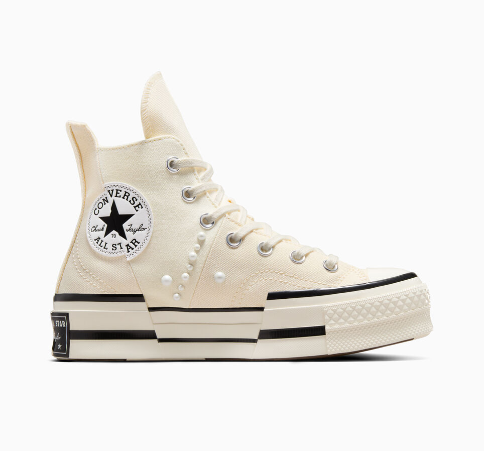 Chuck 70 Plus Y2K Gems Egret/Black/Egret