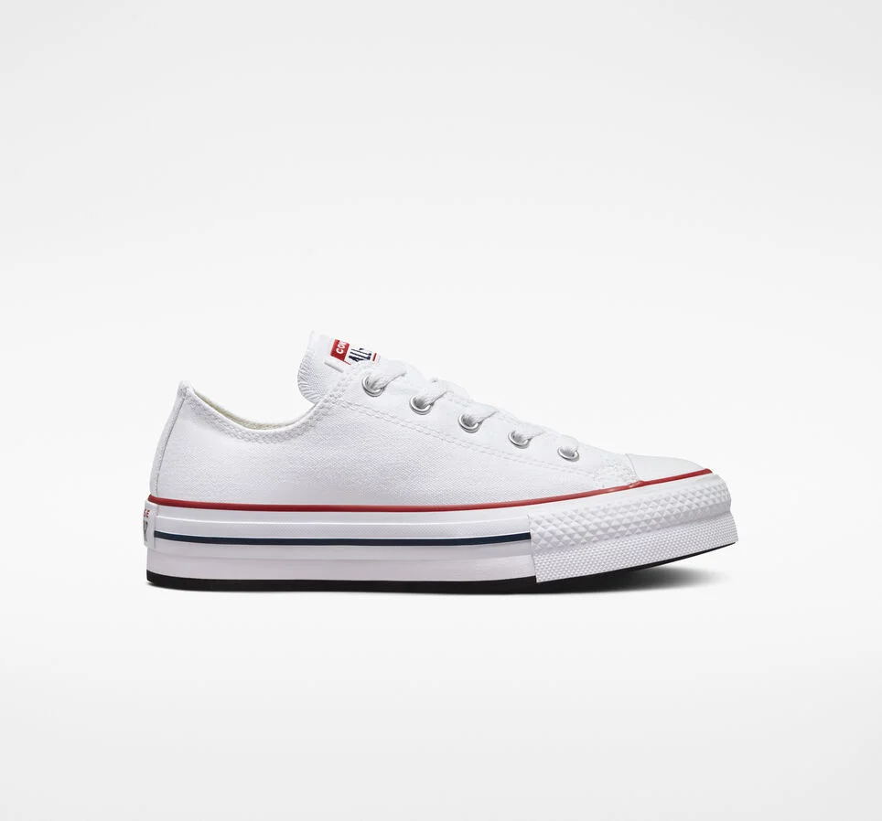 Chuck Taylor All Star EVA Lift Platform Canvas White/Garnet/Navy