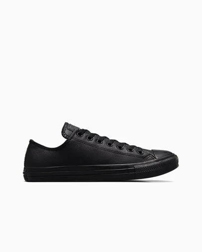 Chuck Taylor All Star Leather Black Mono, Inner Side View