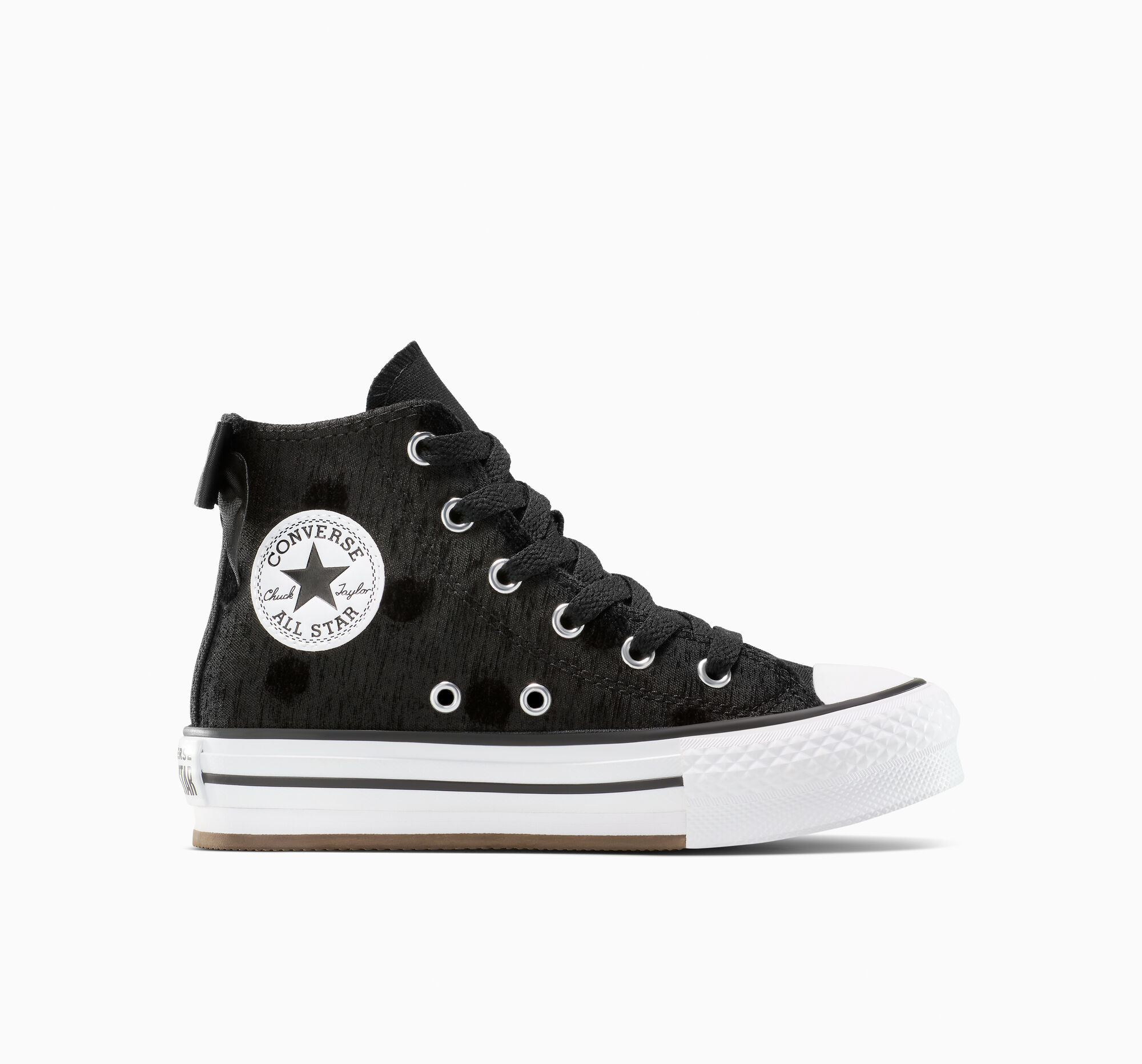 ​Chuck Taylor All Star Lift Platform Polka Dot & Bow Little Kids High Top Shoe. Converse.com