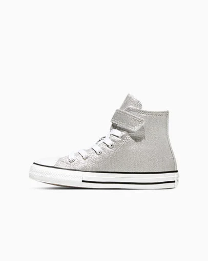 Chuck Taylor All Star Easy-On Shine Light Grey/White/Black, Inner Side View