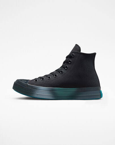 Chuck Taylor All Star CX Spray Paint Black/Cyber Teal/Ghosted, Inner Side View