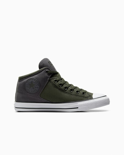 Chuck Taylor All Star High Street Suede & Canvas Unisex Mid Shoe 