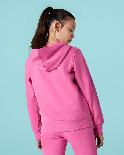Fleece Chuck Patch Full-Zip Mod Pink