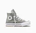 Chuck Taylor All Star EVA Lift Platform Sequins Silver/Gold/White
