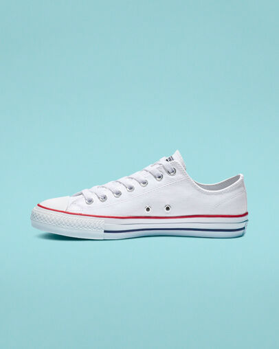 CTAS Pro Low Top White/Red/Insignia Blue