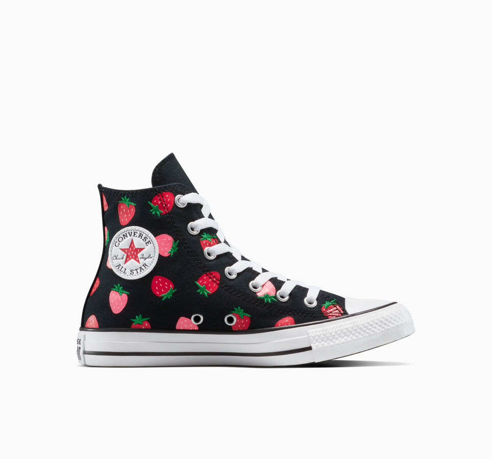 Chuck Taylor All Star Strawberries Black/Soft Red/Watermelon Pink