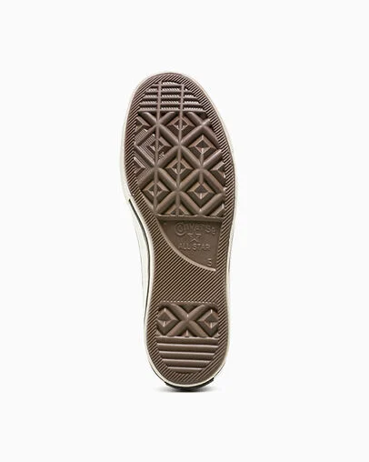 Chuck 70 Satin Leopard Black/Total Eclipse/Egret, Outsole View