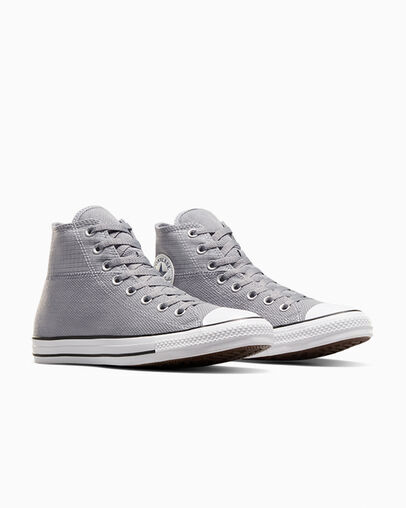 Chuck Taylor All Star Classic Grey/Lavender Ash, Top and Side View
