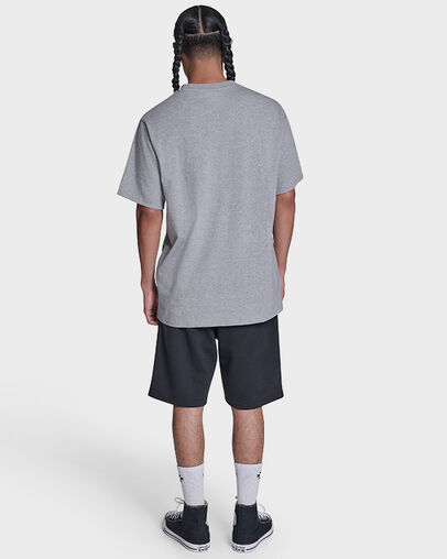 Chuck Taylor All Star Patch T-Shirt Vintage Grey Heather, Detail View