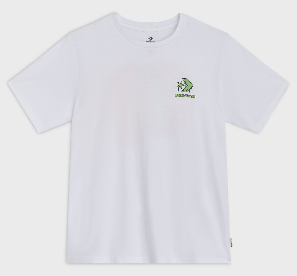 Converse Happy Thoughts T-Shirt White 10A