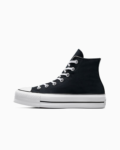 Chuck Taylor All Star Canvas Platform High Top Black/White/White