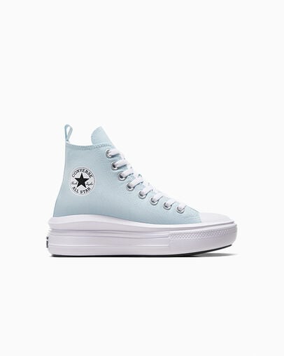 Chuck Taylor All Star Move Winter Slay Blue /White/Black, Outer Side View