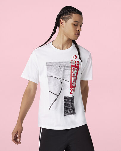 ERX Court Short Sleeve White