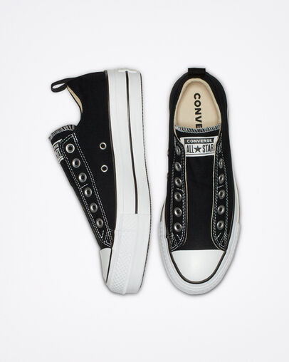 Chuck Taylor All Star Platform Slip Black/White/Black