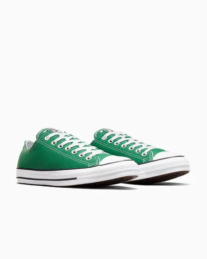 Chuck Taylor All Star Canvas Amazon Green, Top and Side View