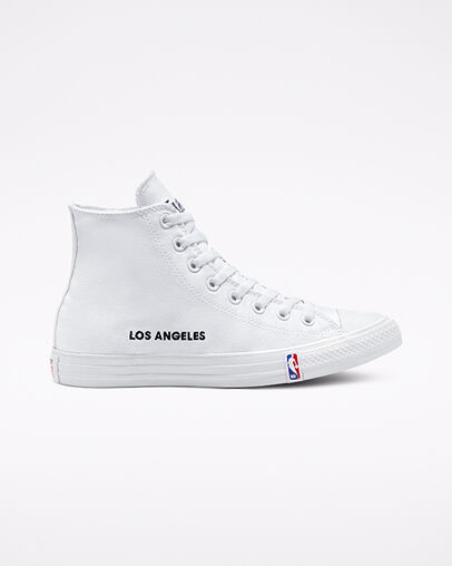 Los Angeles Lakers Converse x NBA Chuck Taylor All Star White/White/White