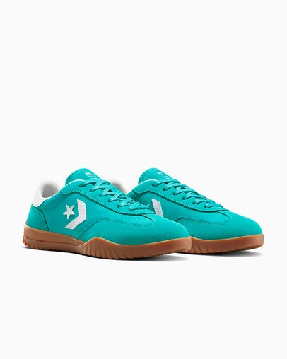Run Star Trainer Rapid Teal/White/Honey, Top and Side View