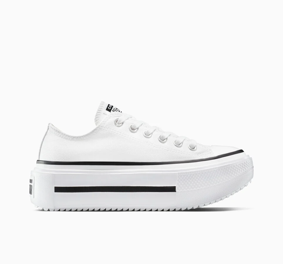 Chuck Taylor All Star Lift Double Stack Platform Canvas White/Black/White