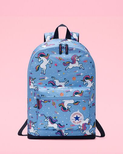 Unicons Backpack Light Blue, Front View