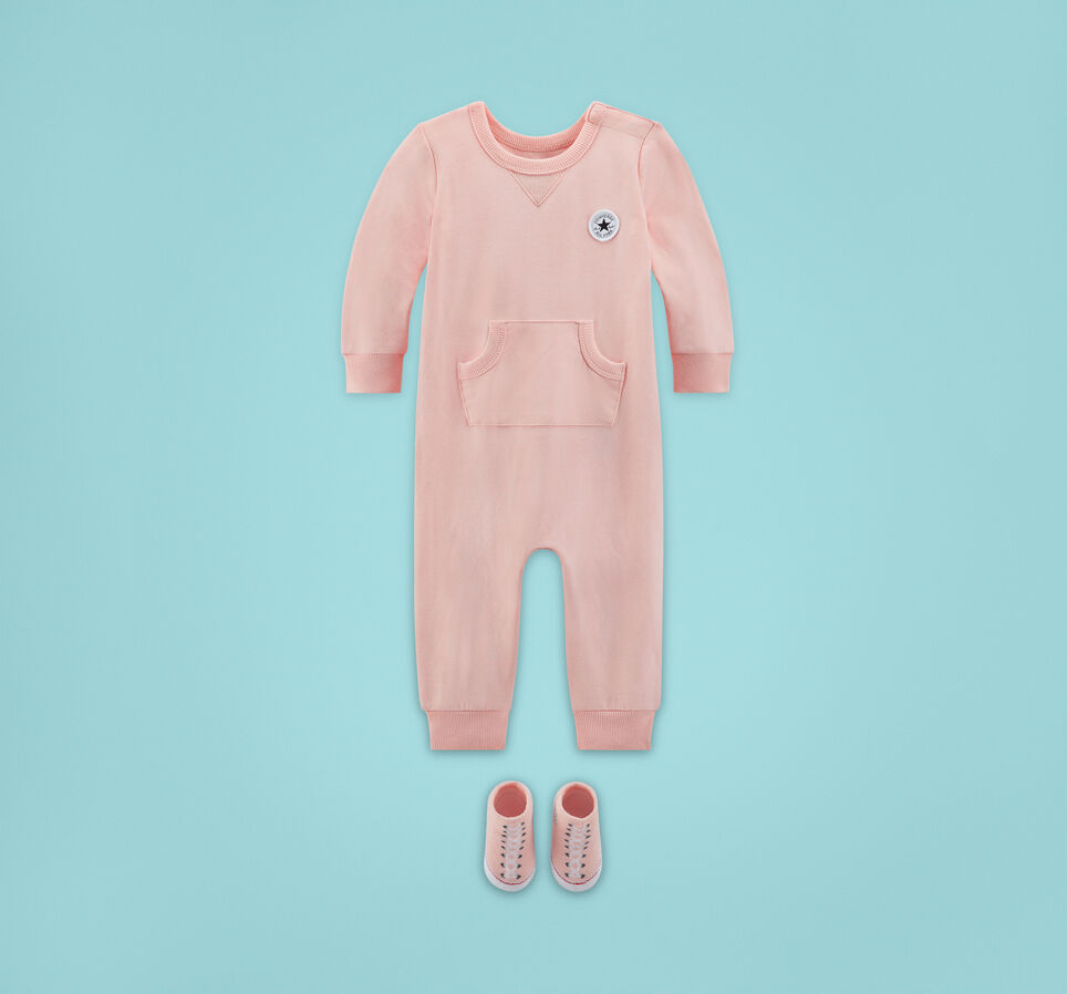 Chuck Taylor Patch Coverall & Booties Converse Storm Pink