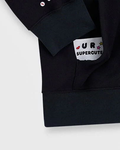 Converse x Hello Kitty And Friends Full Zip Hoodie Converse Black