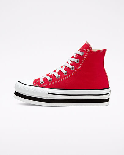 Everyday Platform Chuck Taylor All Star University Red/White/Black