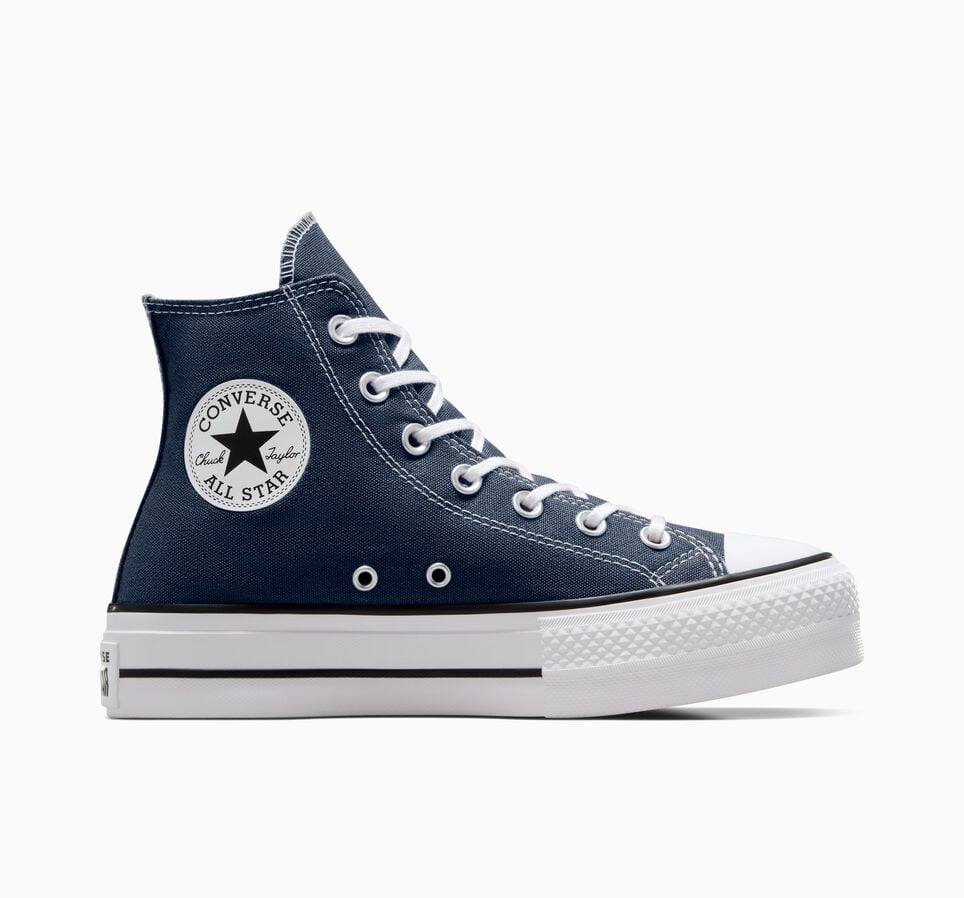 Chuck Taylor All Star Lift Platform Canvas Navy/White/Black