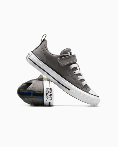 Chuck Taylor All Star Malden Street Easy-On Sharkskin/White/Black, Detail Angle View