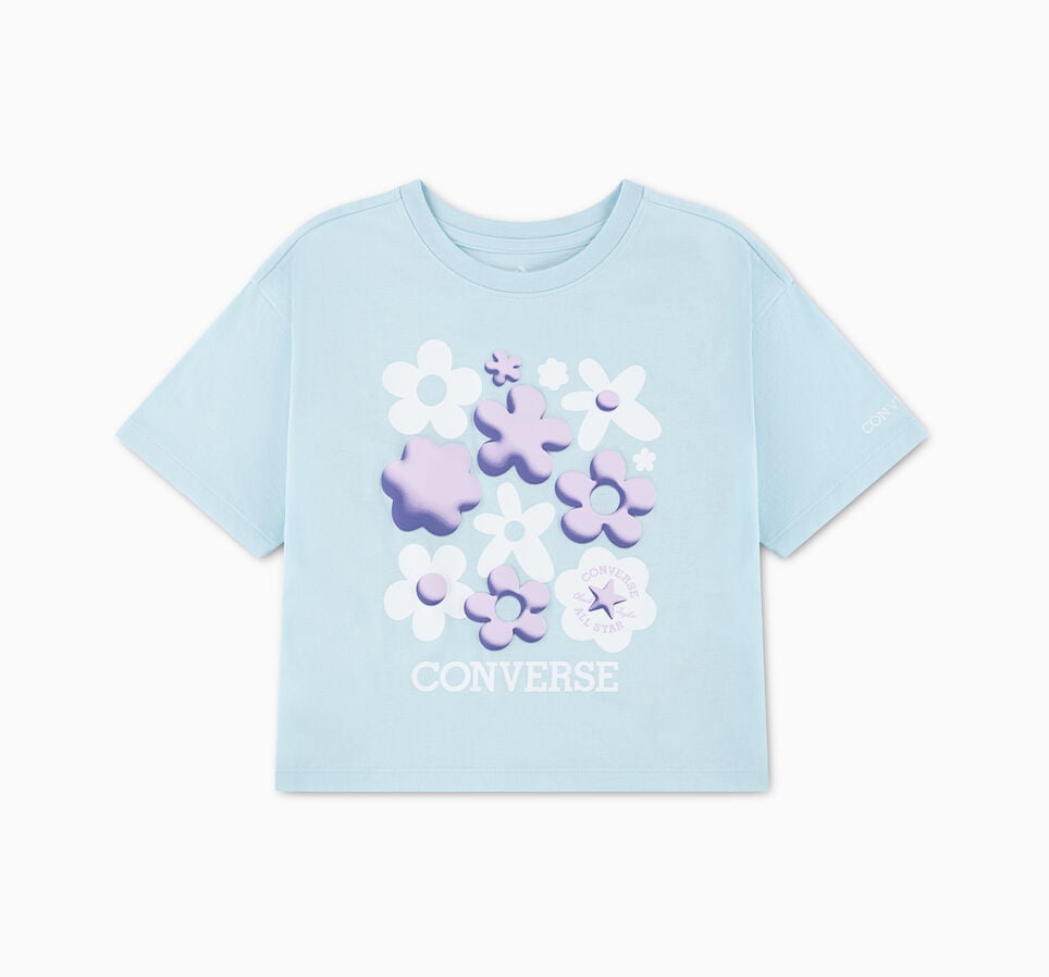 Bubbly Florals Tee Rained Out