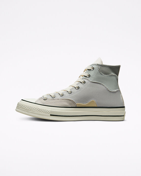 converse patchwork green