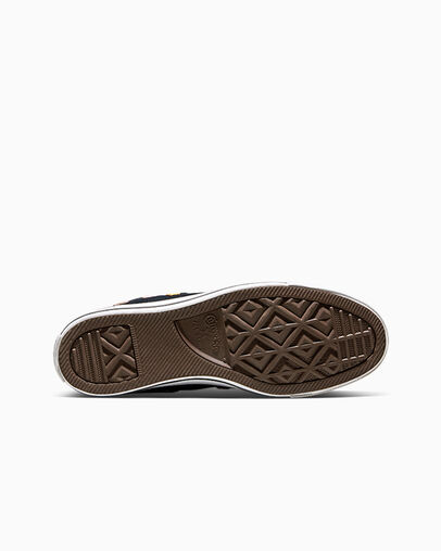 Chuck Taylor All Star Retro Embroidery Black/New Found Bloom, Outsole View