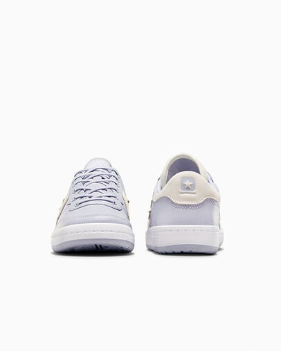 CONS Fastbreak Pro Leather & Nylon Ghost Town Grey, Heel View