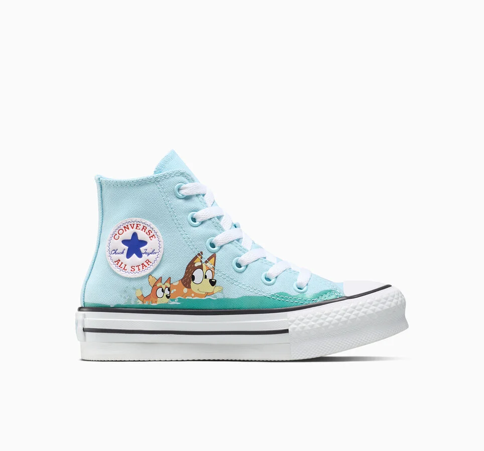 Converse x Bluey Chuck Taylor All Stars EVA Lift Platform Blue/White/Mutli