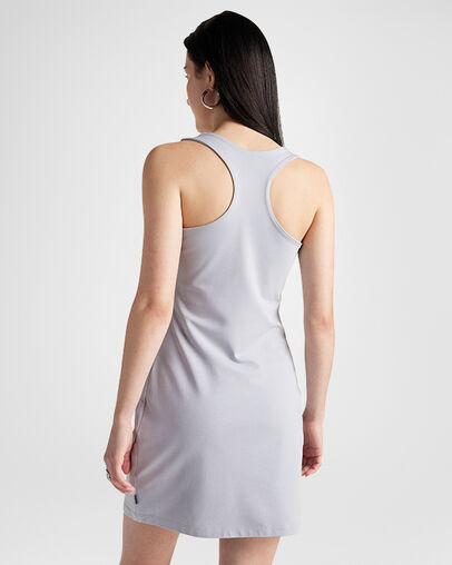 Everyday Racerback Dress Lavender Trek, Back View