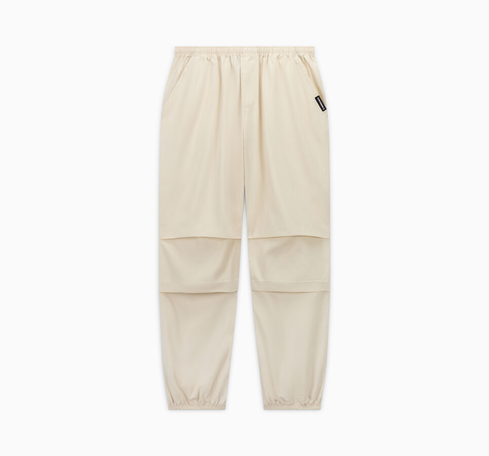 High-Rise Parachute Pants Natural Ivory