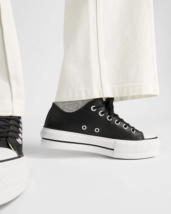 Platform Leather Shoes. Converse.com