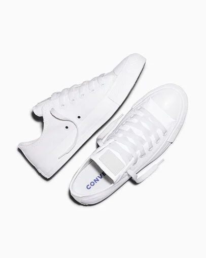 Chuck Taylor All Star Canvas White Monochrome, Angled View