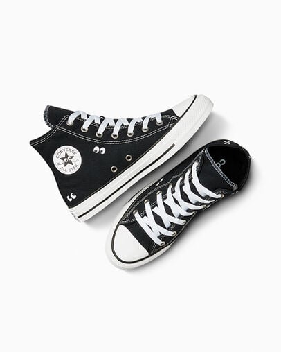 Chuck Taylor All Star Eyes Black/White/Black, Angled View