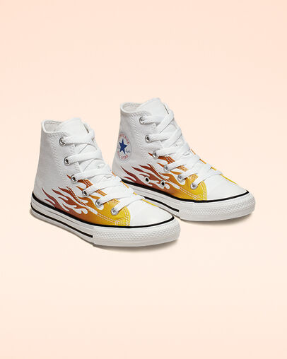 Archive Flames Chuck Taylor All Star White/Enamel Red/Fresh Yellow
