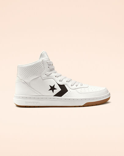 Converse Rival Mid White/Black/White